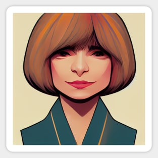 Anna Wintour | Comics Style Sticker